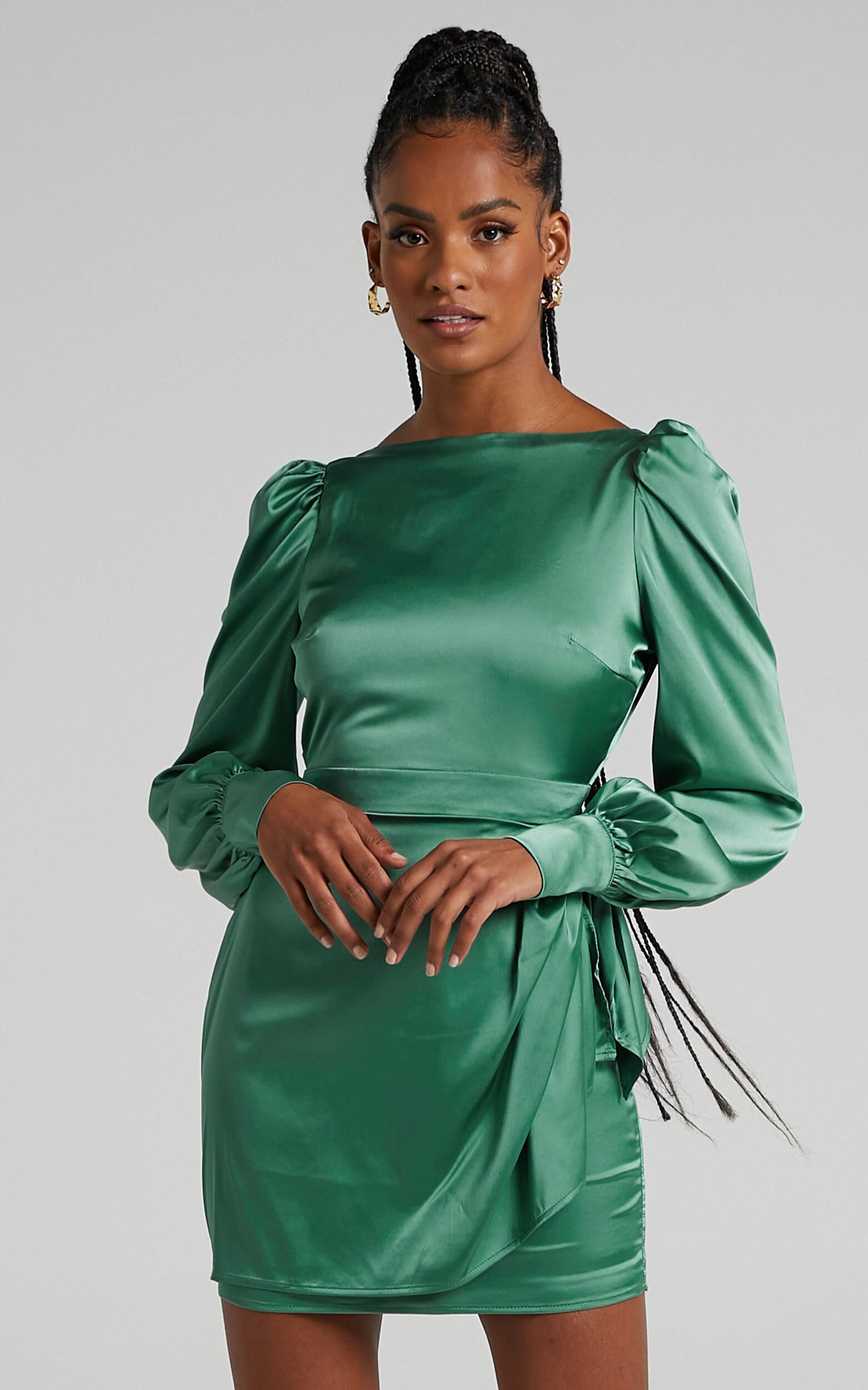 Jade sale satin dress