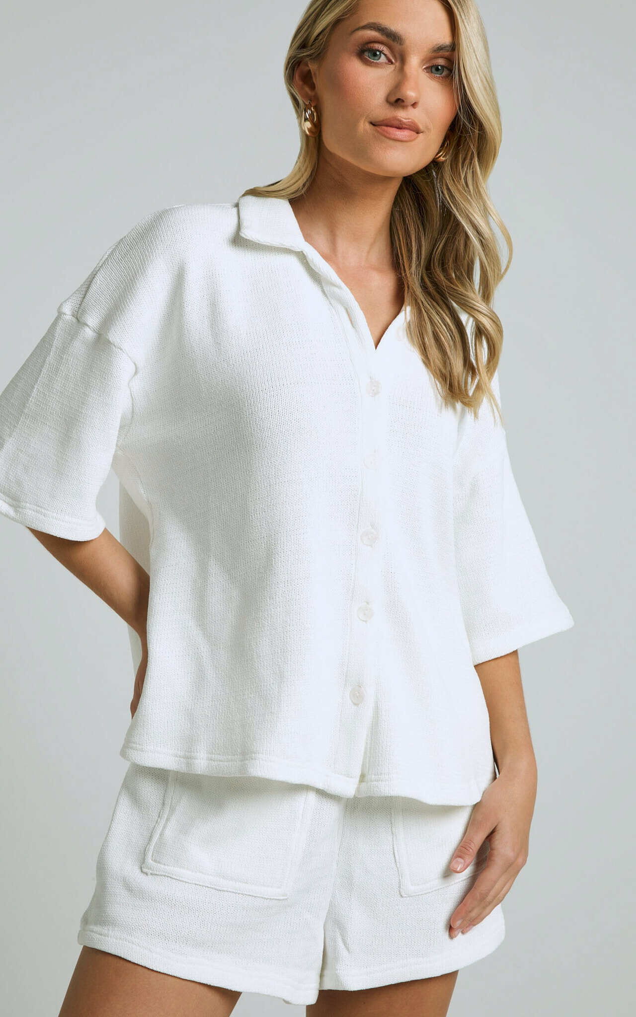 【ULLALA】Pia short sleeve two piece sky Amazon.com: ROYLAMP Women's Summer 2 Piece Outfits