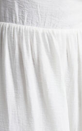 Anita Midi Dress - Puff Sleeve Tiered Dress in White | Showpo