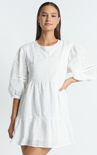 Lore Dress in White