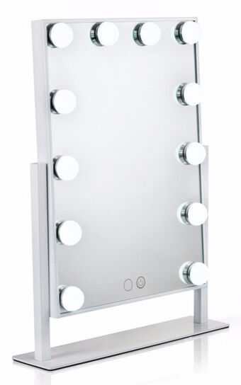 Pro Hollywood Makeup Mirror in white
