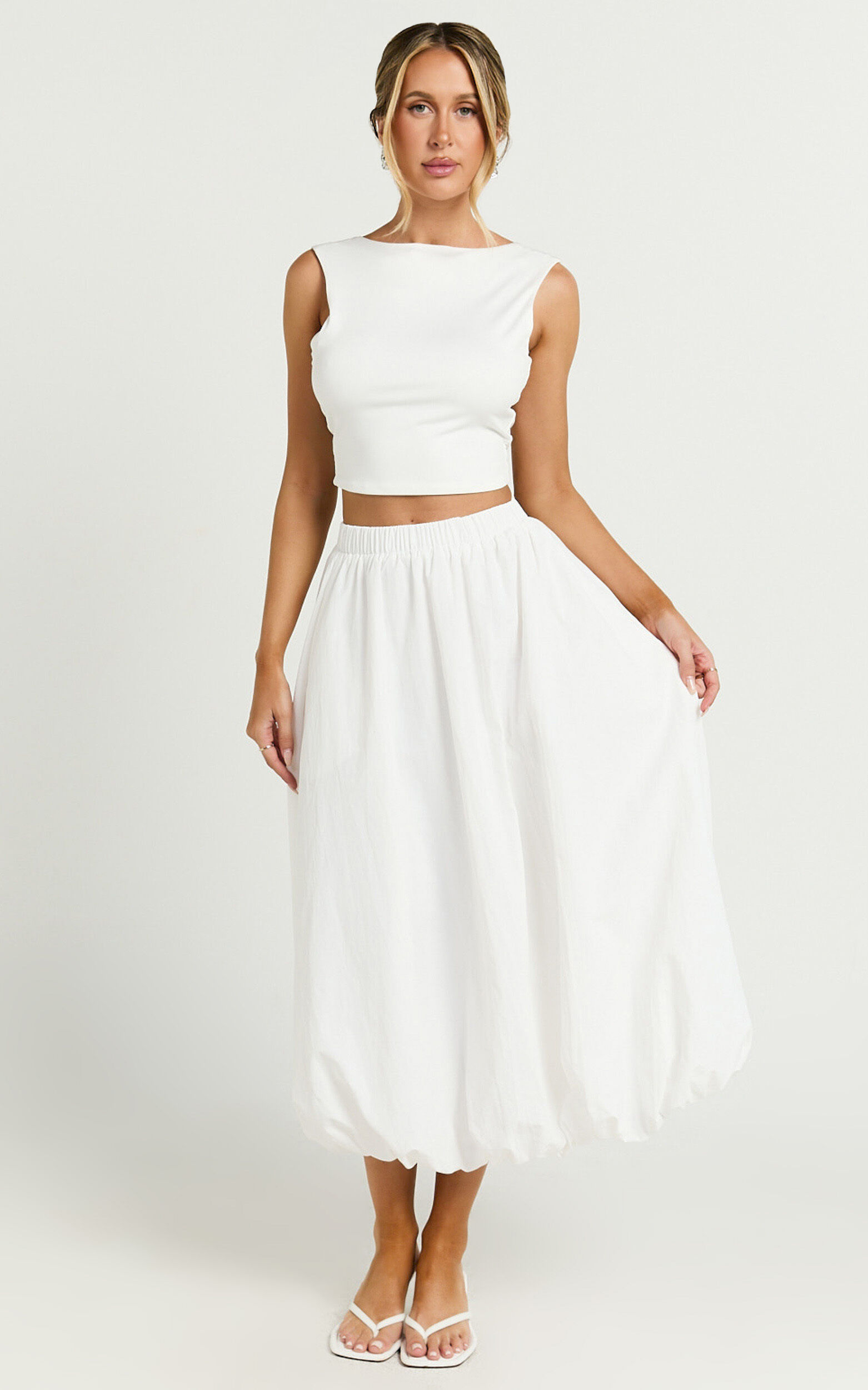 White midi skirt 30 best sale