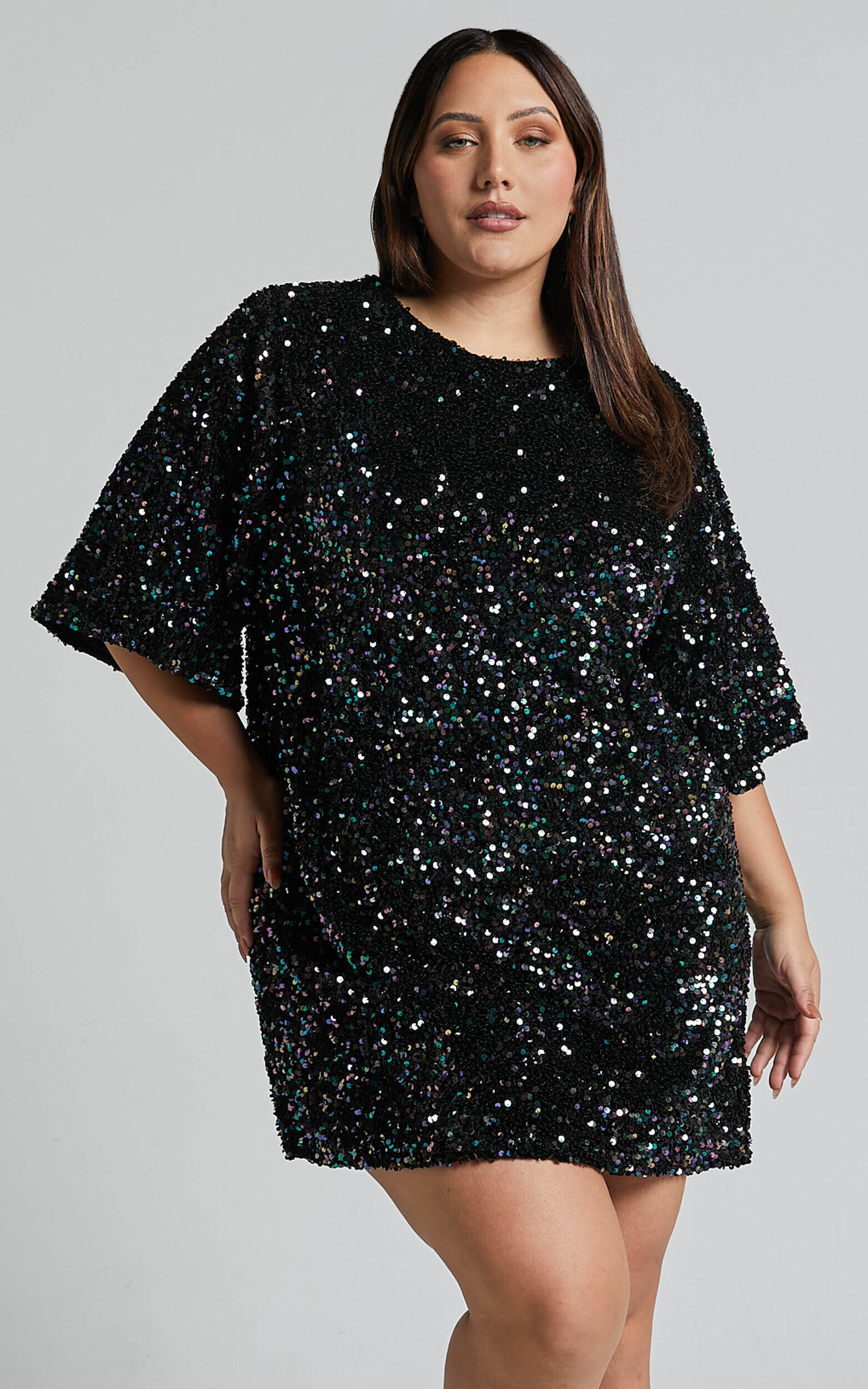 Showpo top sequin dress