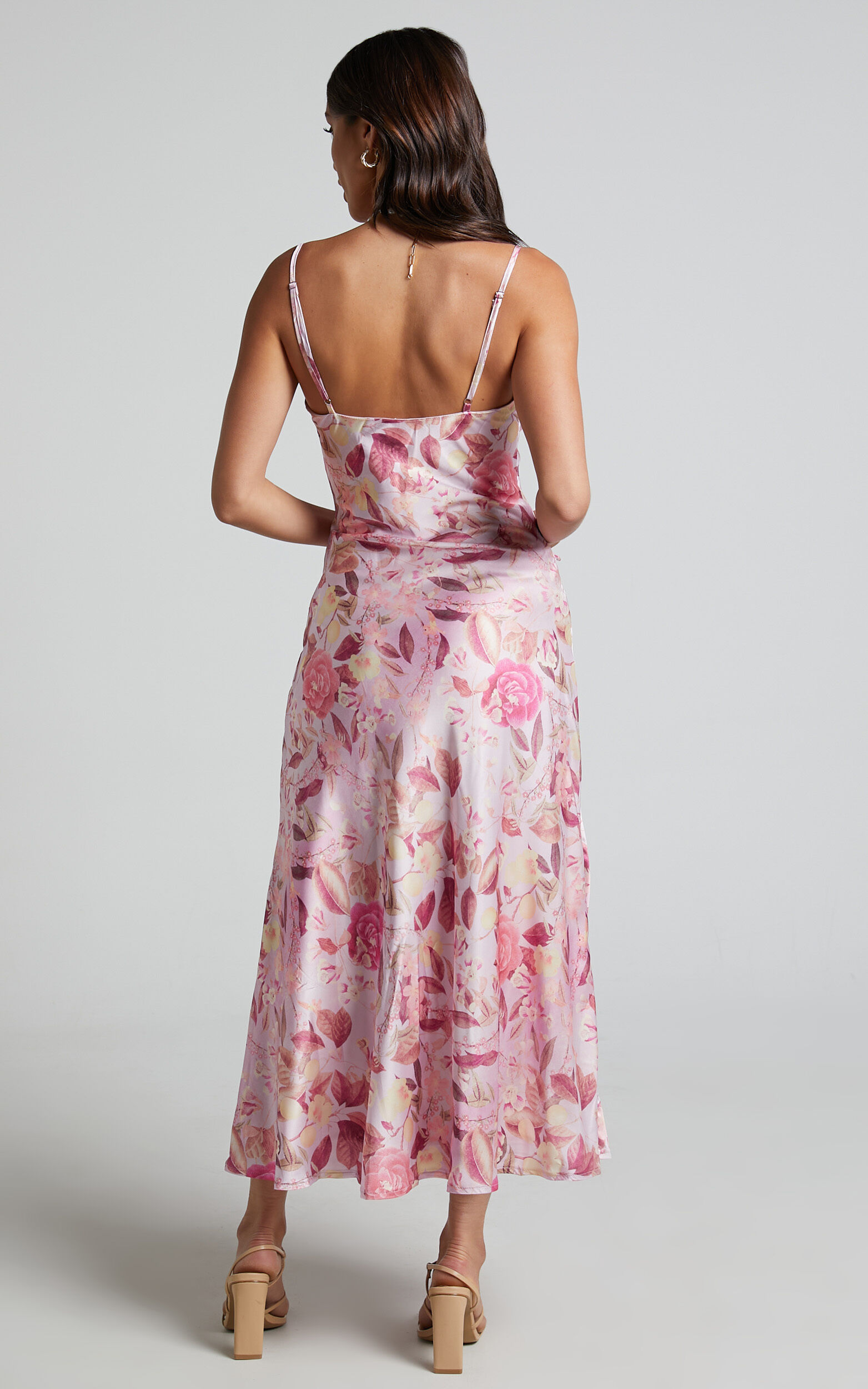 Ava velvet burnout slip best sale dress