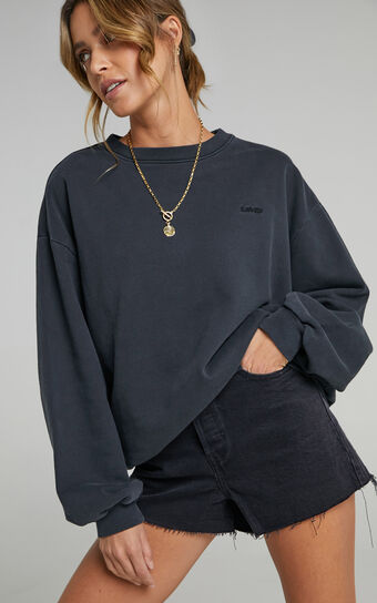 Levi's - Melrose Slouchy Jumper in Caviar