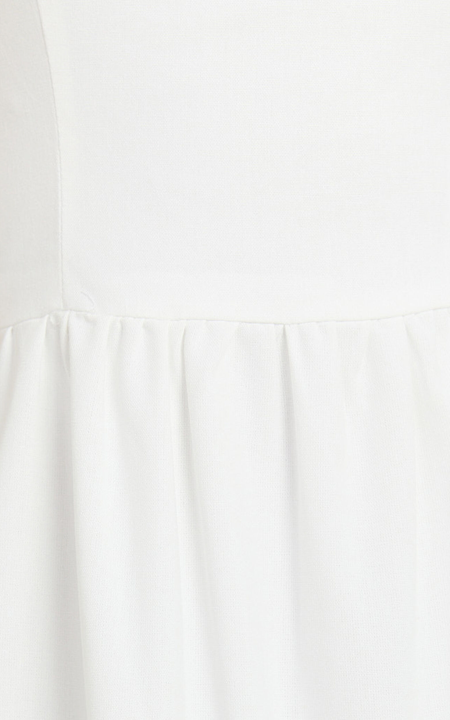 Trish Maxi Dress - Strapless Tiered Dress in White | Showpo NZ
