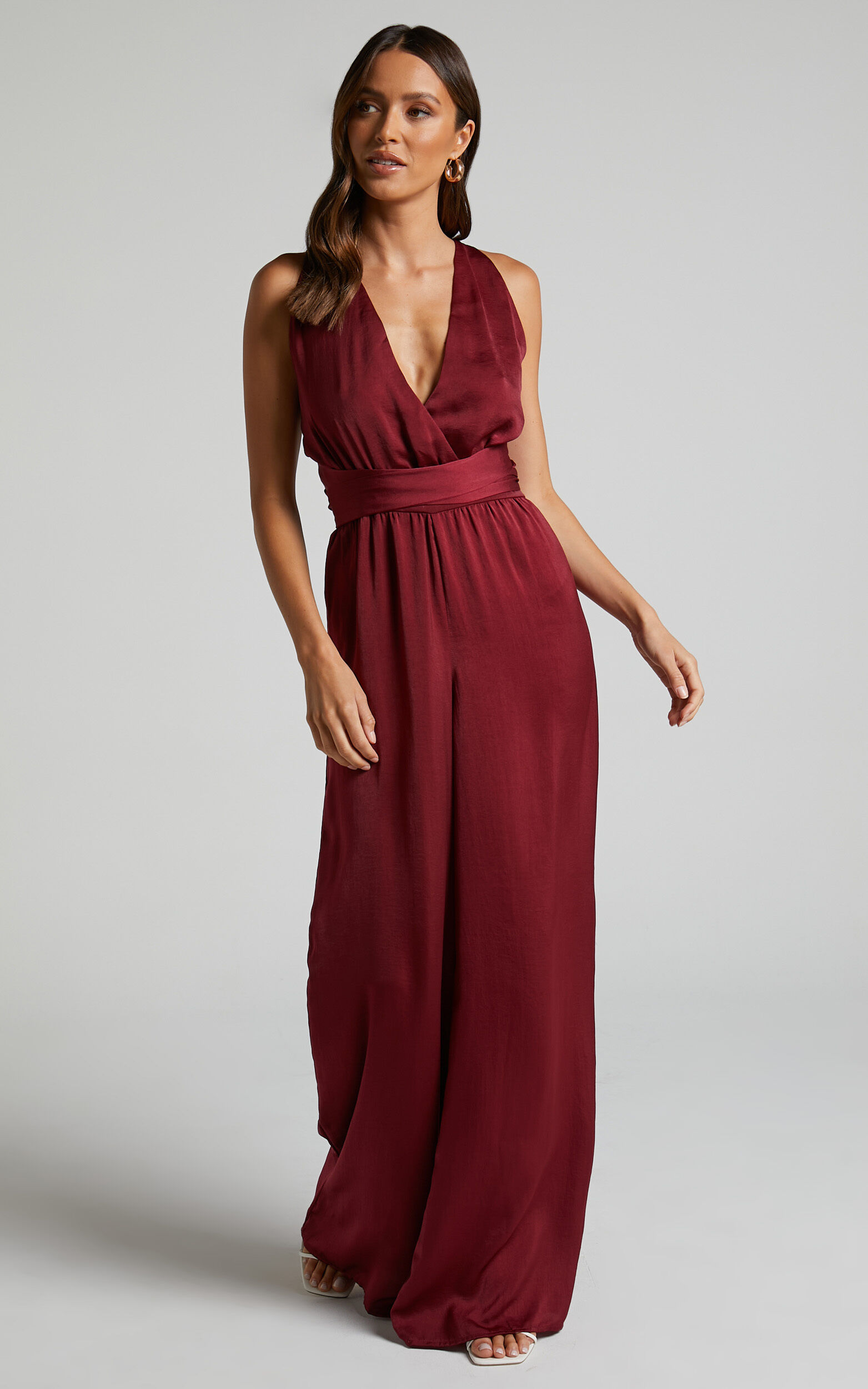 Showpo red jumpsuit new arrivals