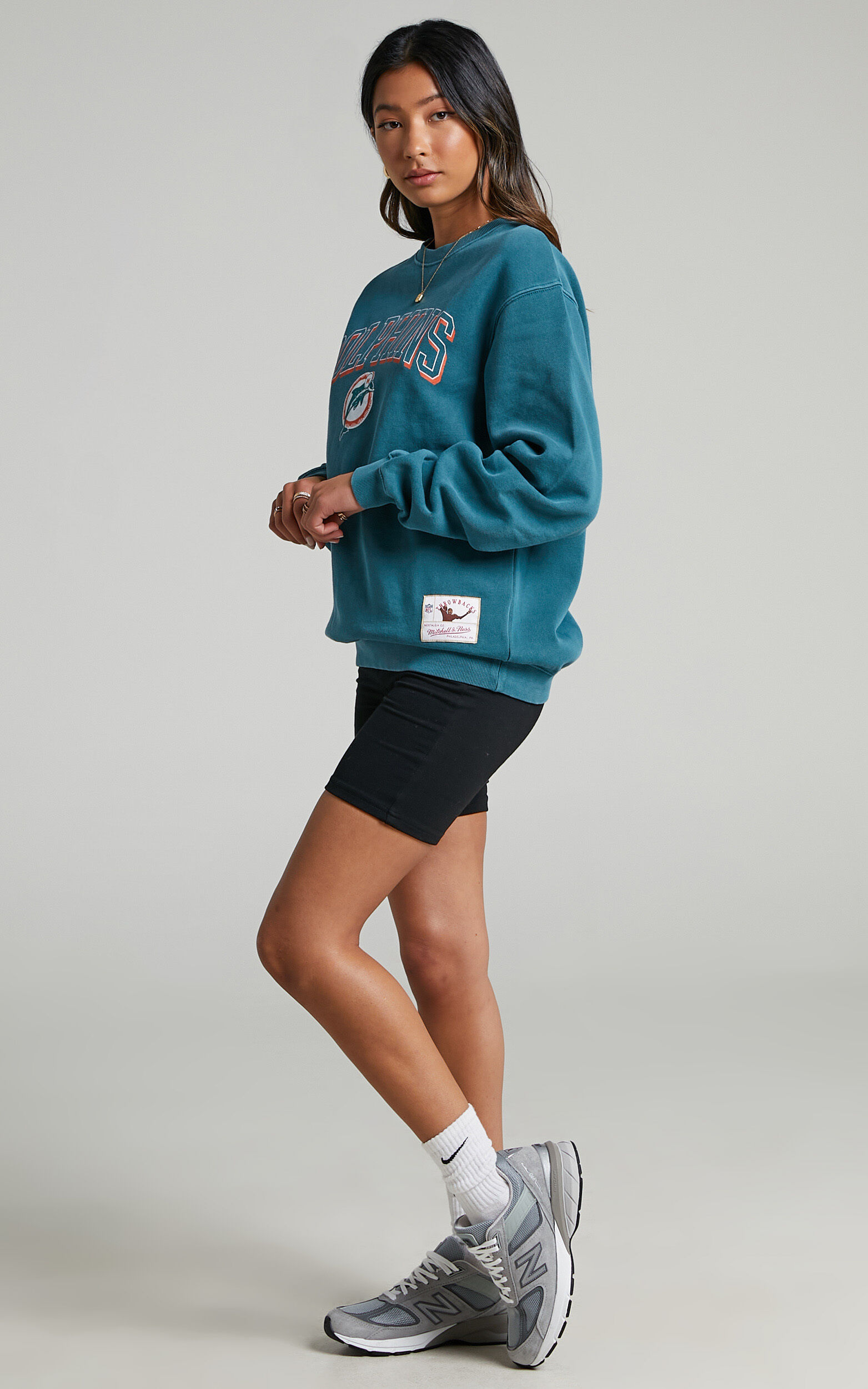 Mitchell & Ness - Vintage Keyline Miami Dolphins Jumper in