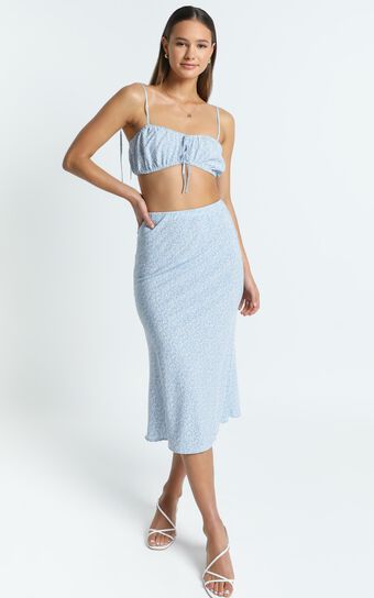 Bodhi Two Piece in Blue Floral