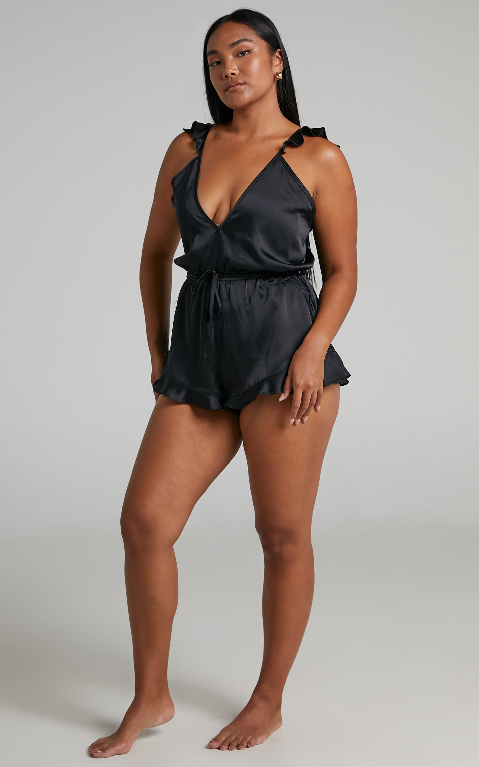 Plus size sleep romper online