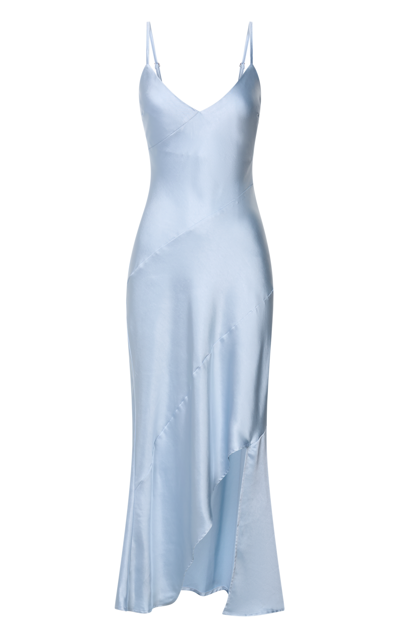 Ice blue slip dress cheap