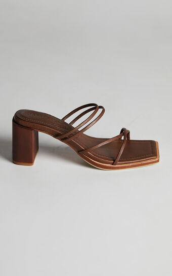 James Smith - Ravello Sandal in Vintage Brown