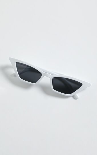 Carmela Sunglasses in White