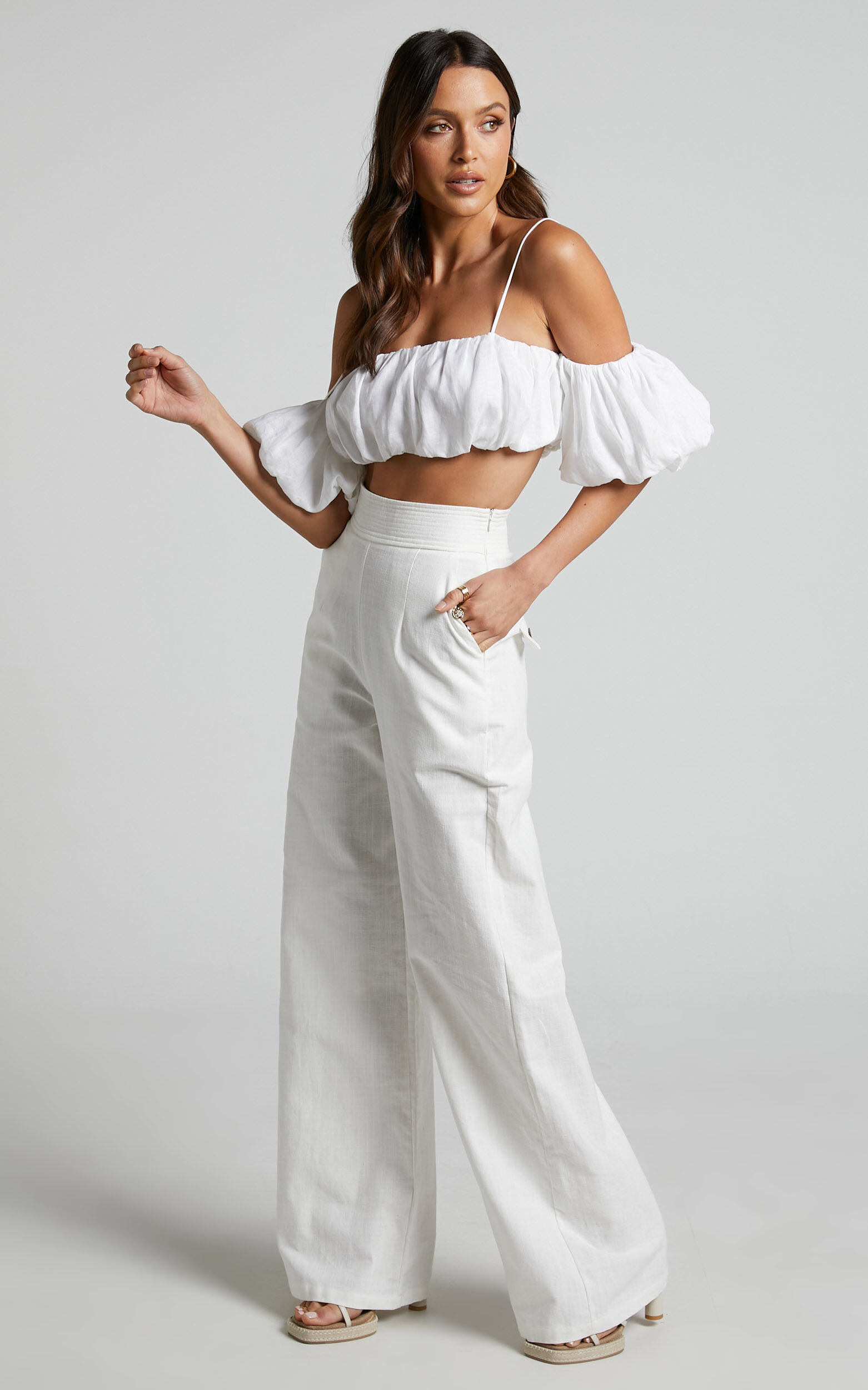 Warm wide leg pants outlet