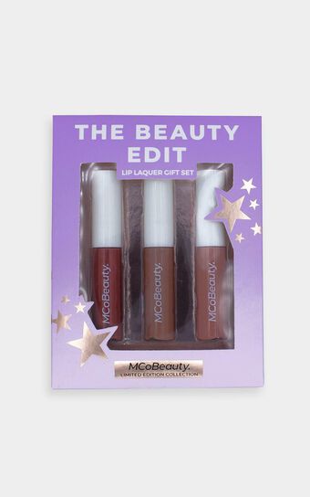 McoBeauty x Tayla Damir - 3 Pack Lip Lacquer in Nudes
