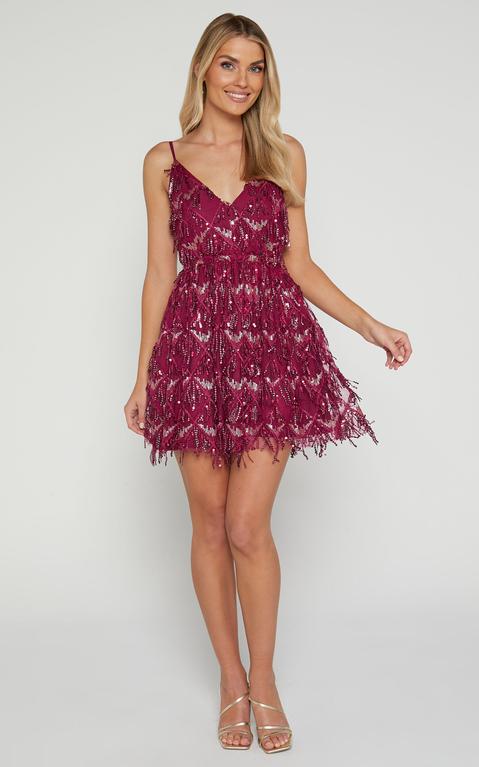 Showpo wine dress deals