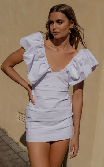 Runaway The Label - Gigi Mini Dress in White
