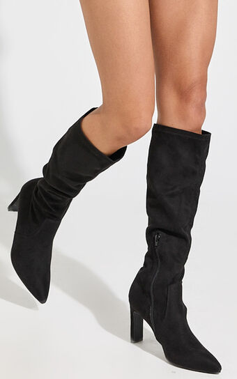 Billini - Raisa Boots in Black Suede