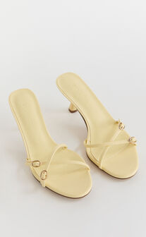 Billini - Wyler Heels in Butter Yellow