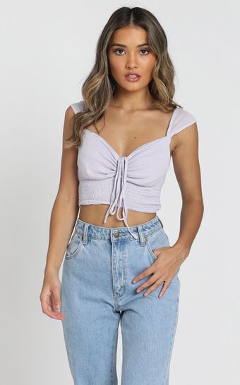 Streetscape Top in Lilac