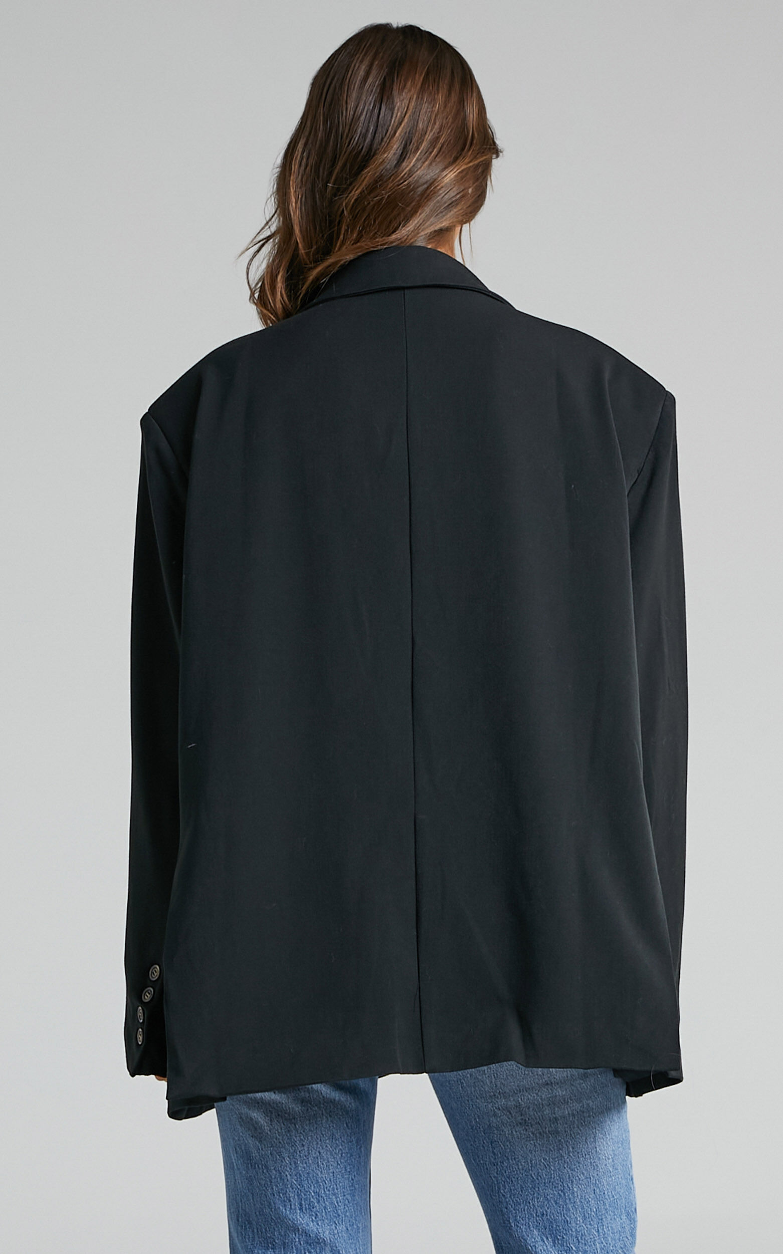 Black oversized deals boyfriend blazer