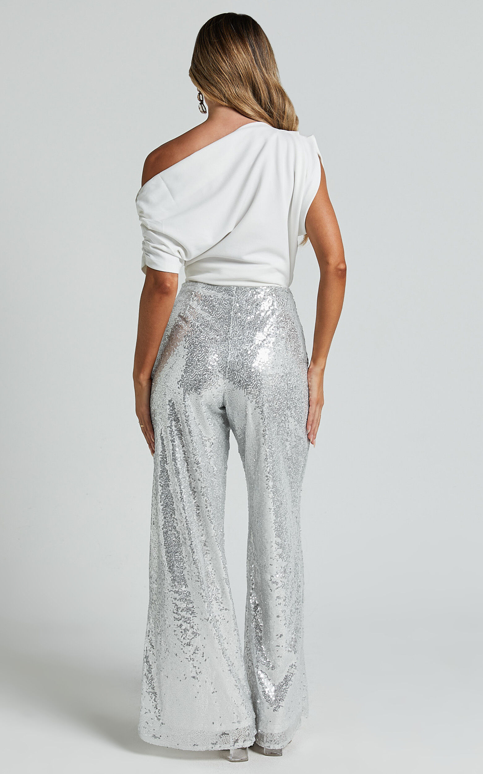 Sequined pants