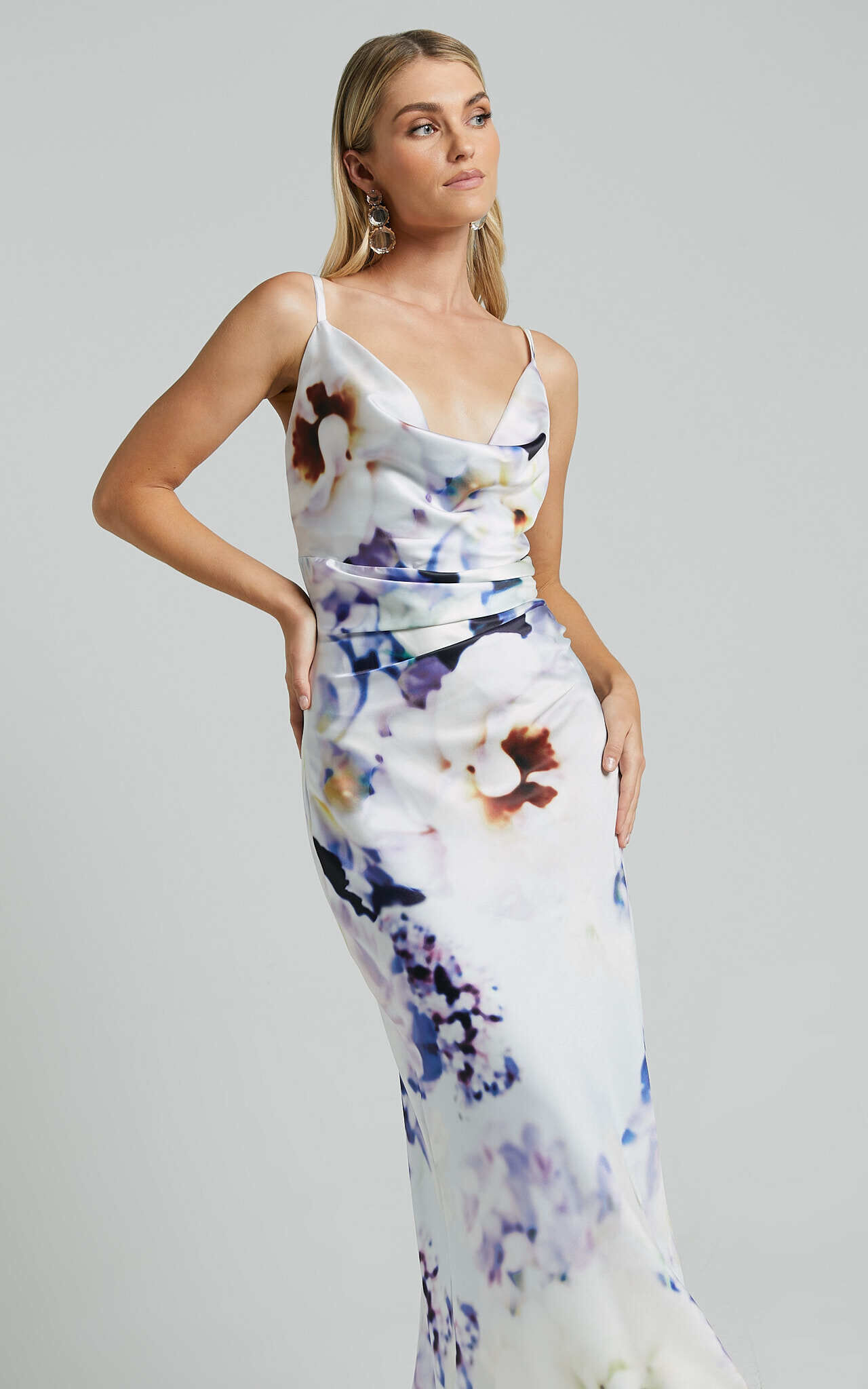 Lipsy cowl hot sale neck dress