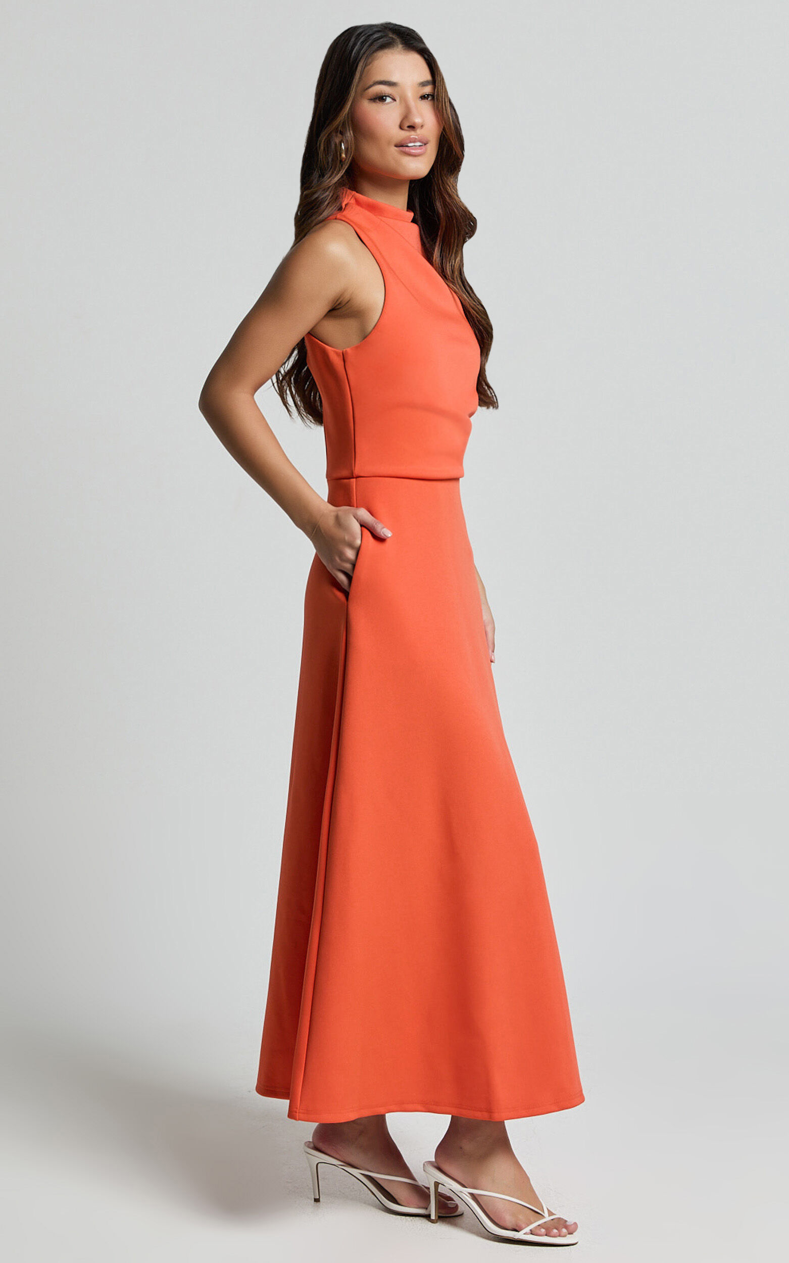 Orange dress macys top