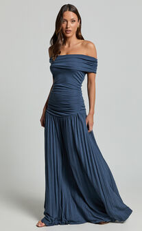 Lioness - Field of Dreams Maxi Dress in Navy