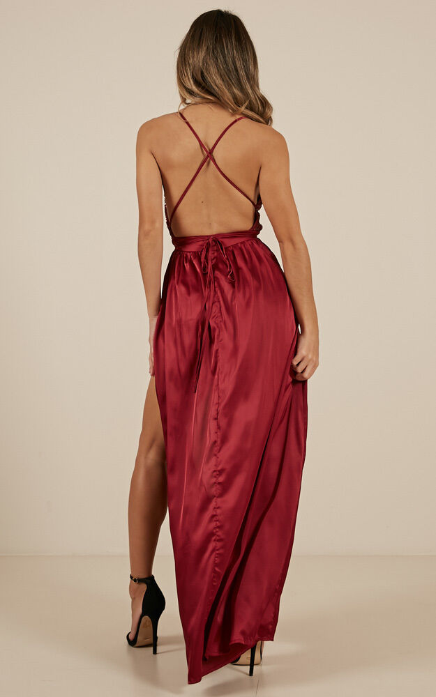 Showpo carmen maxi dress cheap