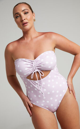 Charlie Holiday - Maple One Piece in Lilac Spot