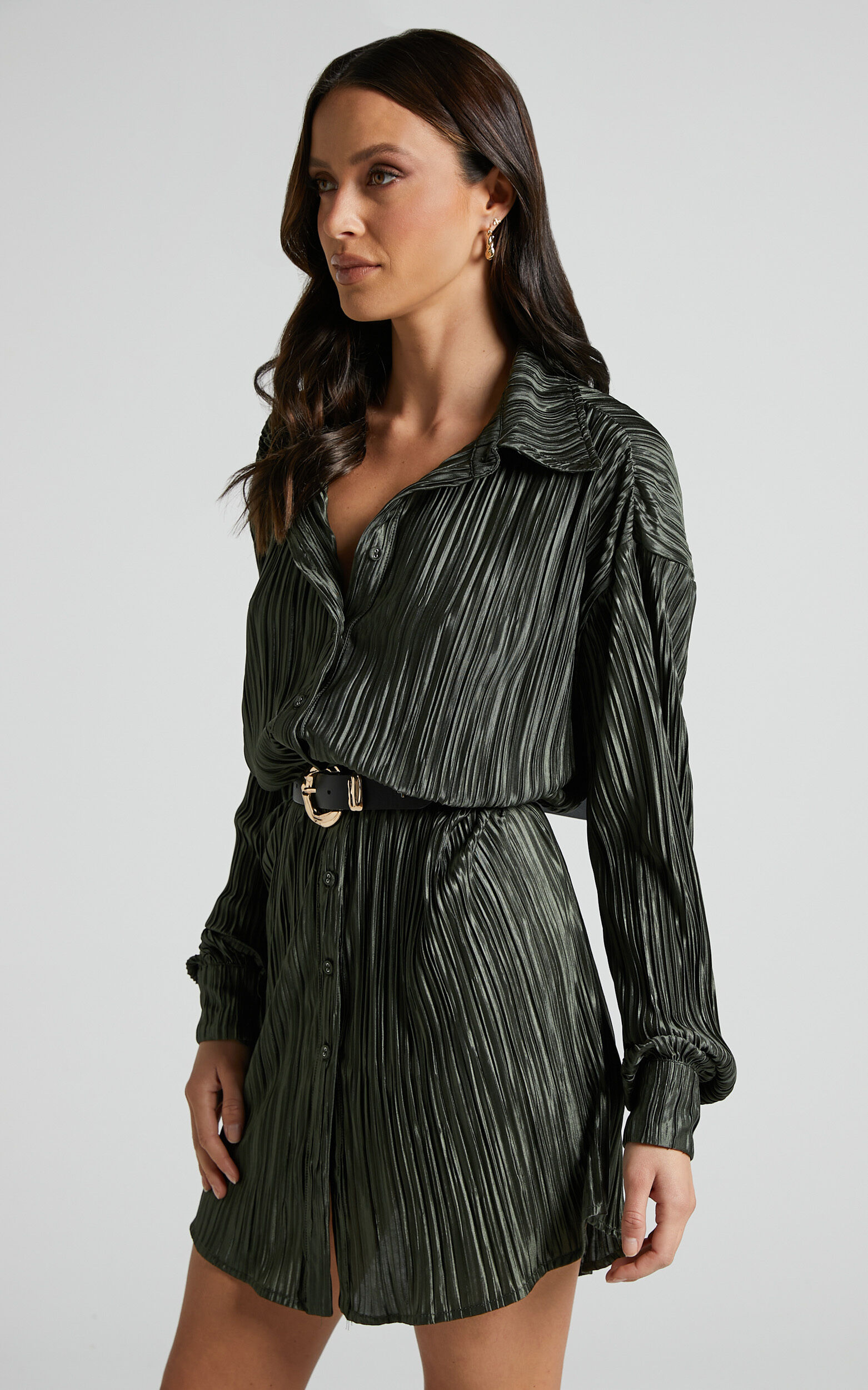 Warehouse zebra print shirt dress on sale