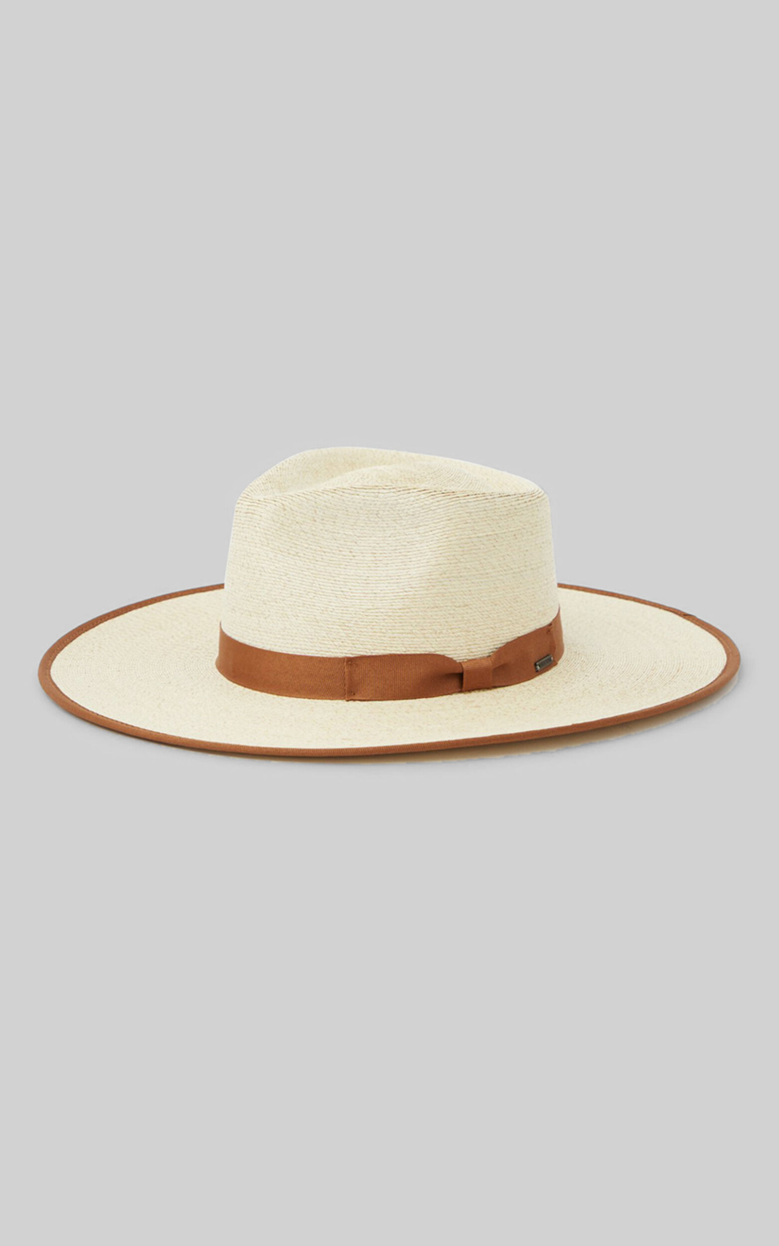 Brixton - Jo Straw Rancher Hat in Natural - M, NEU1