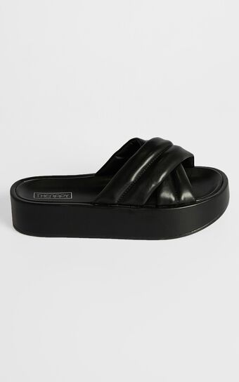 Therapy - Heir Slides in Black
