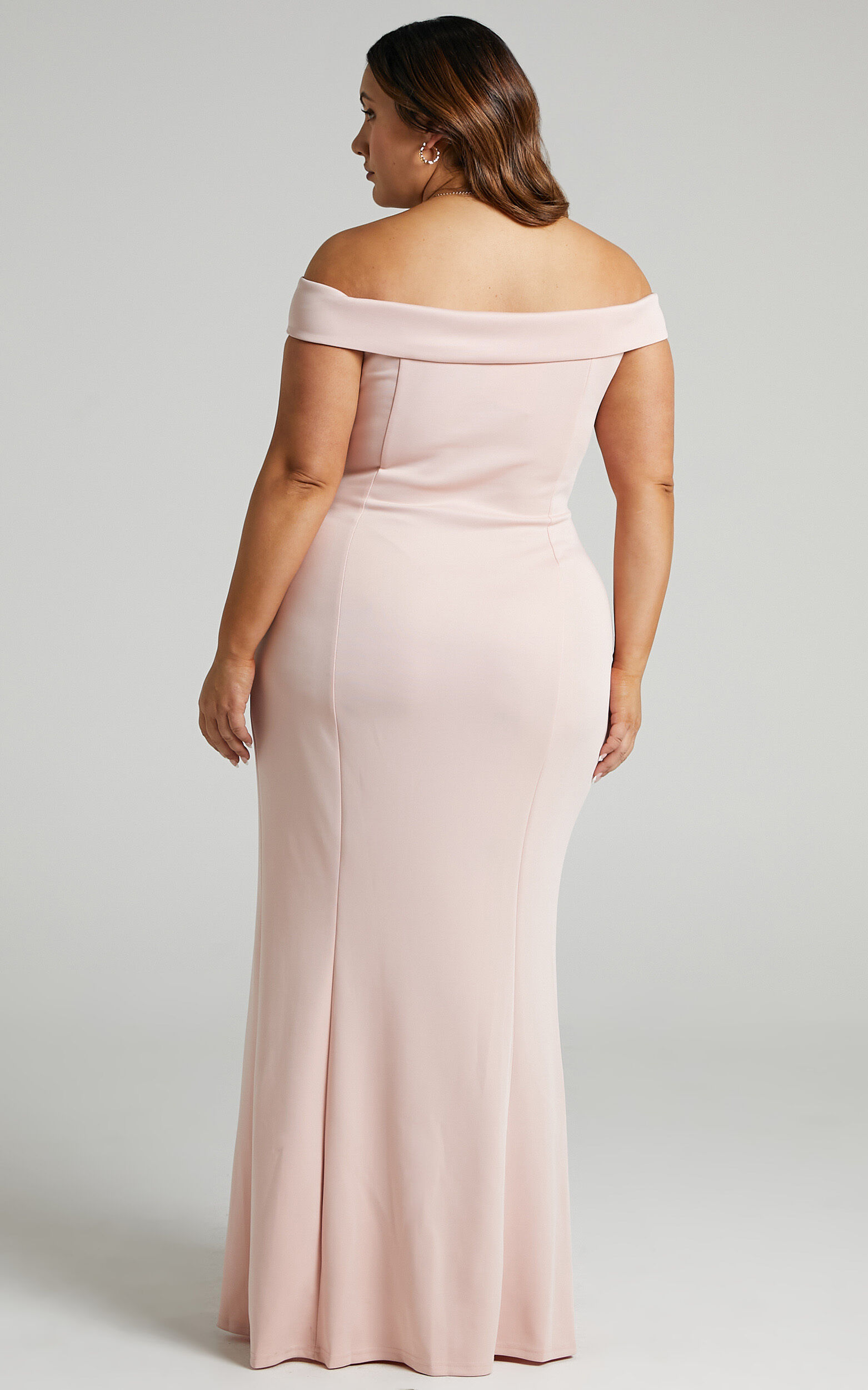 One For The Money Dress In Blush