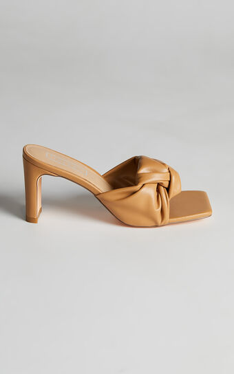 Therapy - Bloom Heels in CARAMEL