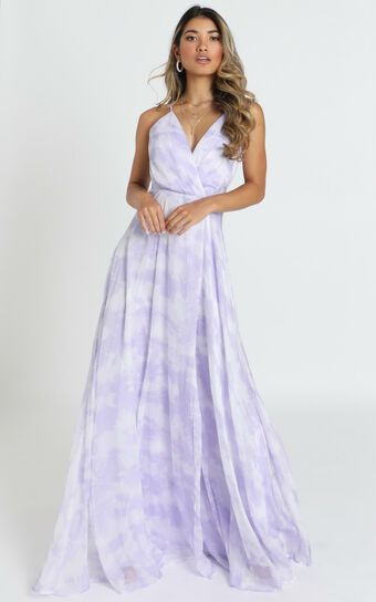 Cora Maxi Dress In Lavender