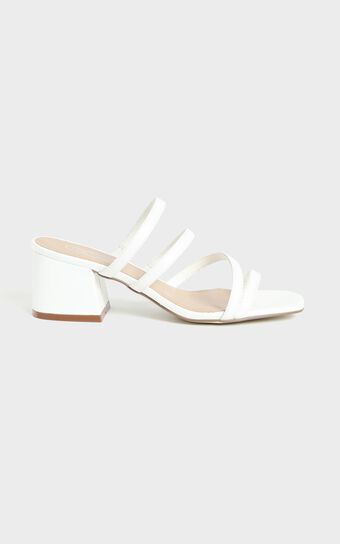 Therapy - Gardeena Heels in White