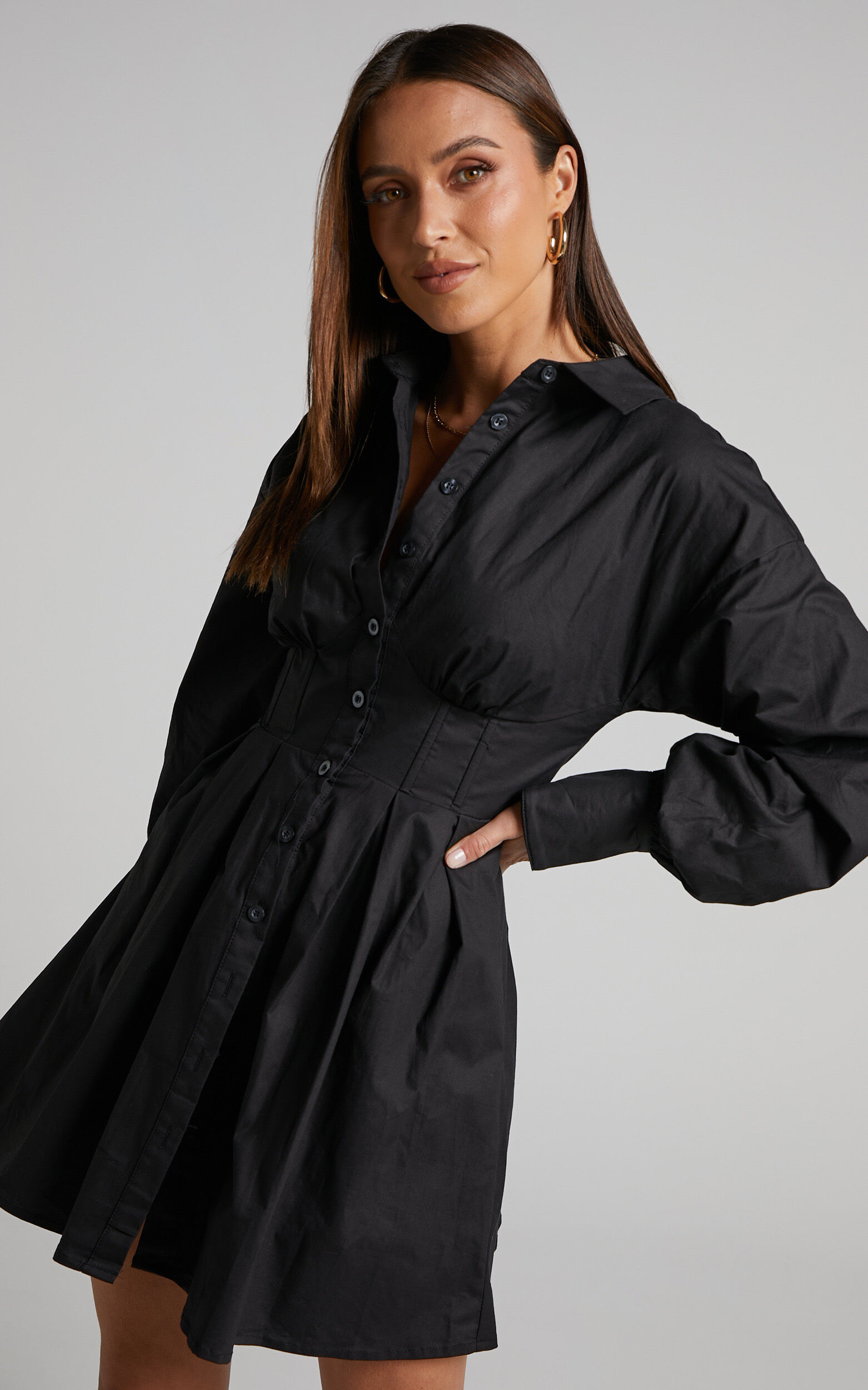 Shirt sales corset dress