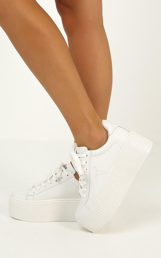 Windsor smith seoul new arrivals white leather