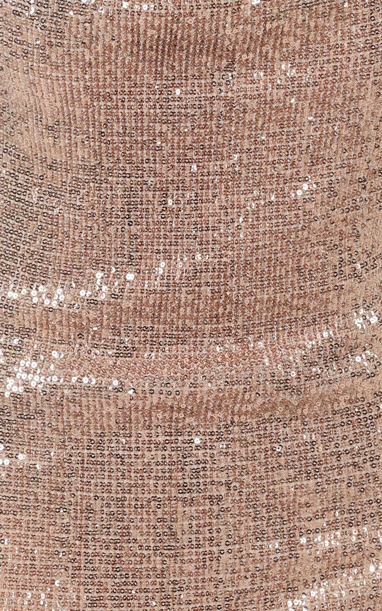 Stop And Stare Dress In Gold Sequin Showpo USA