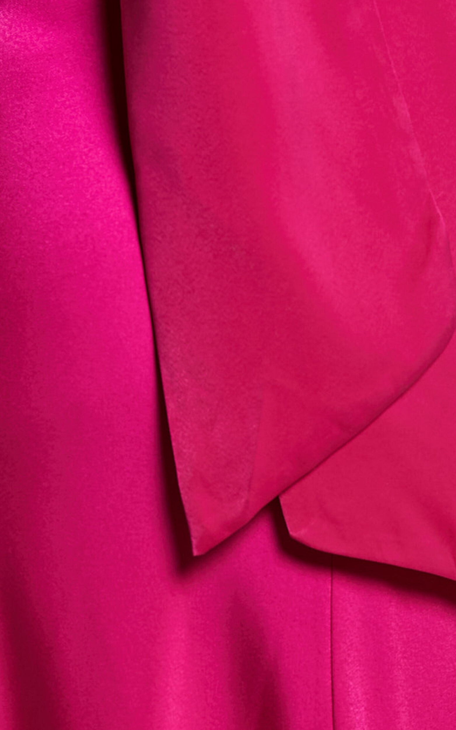 Alycia Maxi Dress - High Neck Tie Back Slip in Pink | Showpo