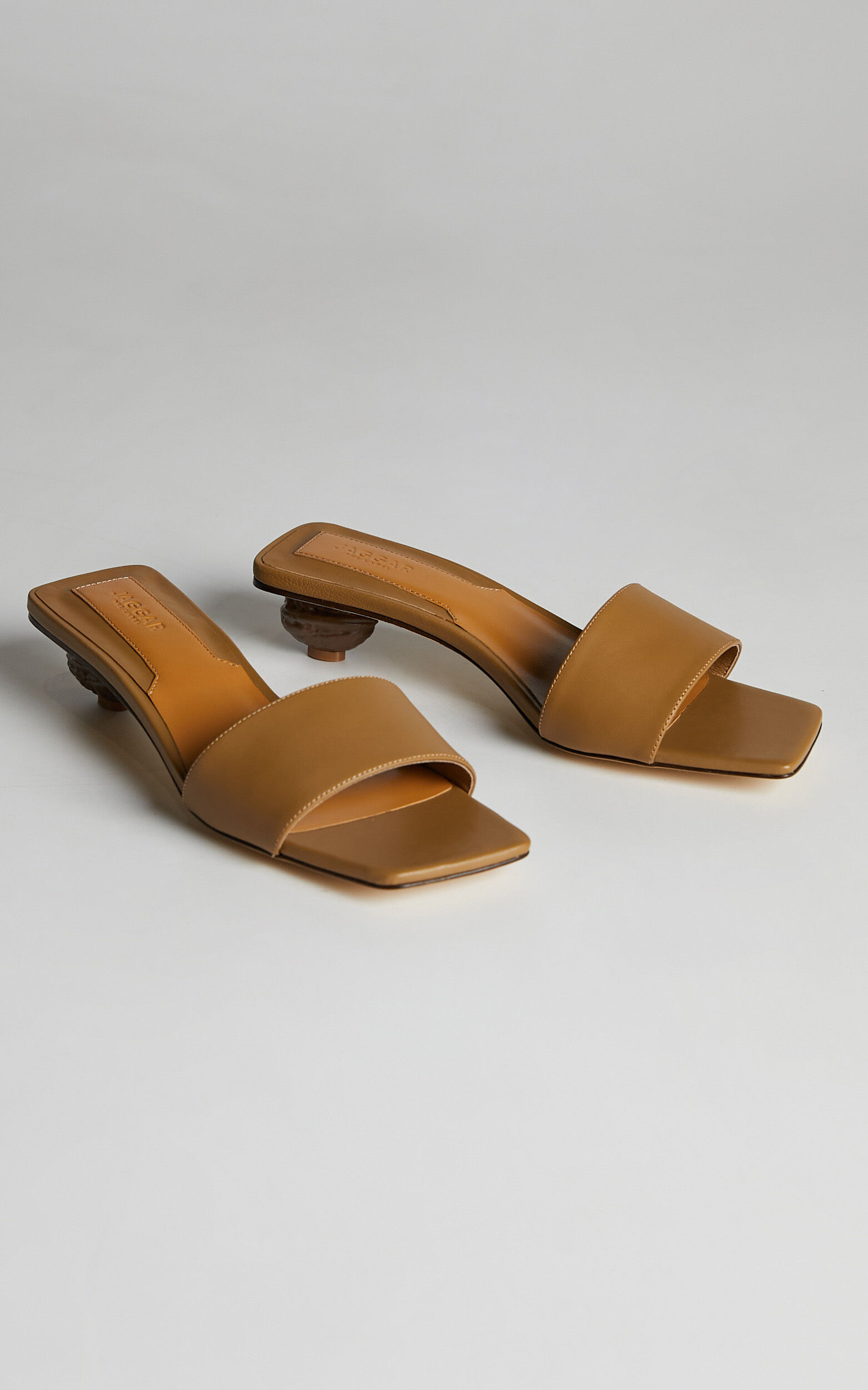 Jaggar the label square heel sale