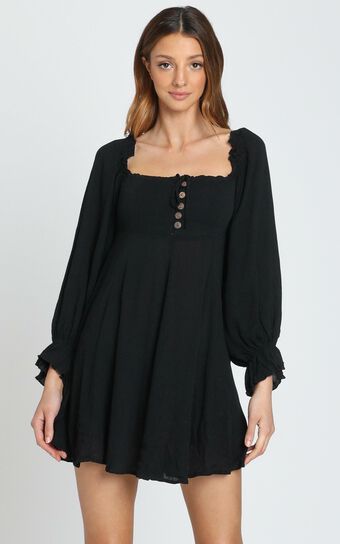 Gypsy Soul Dress in Black