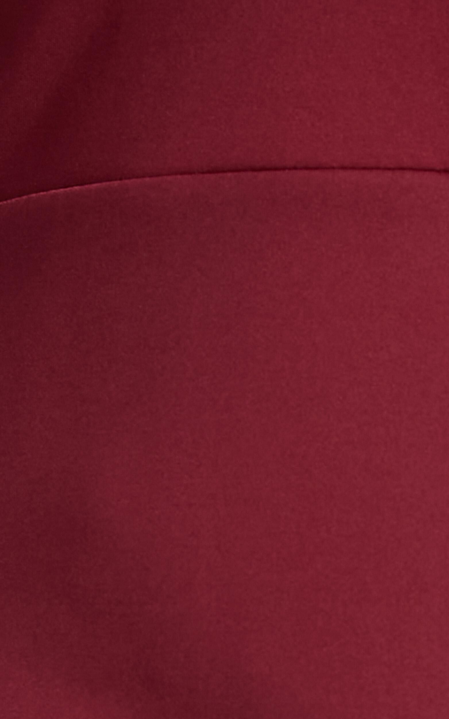 Dare to dream deals maxi dress in wine