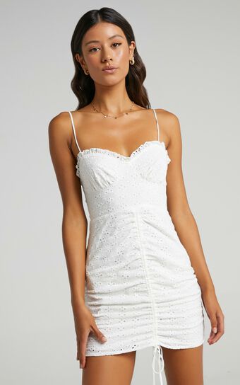 Khloe Dress in White