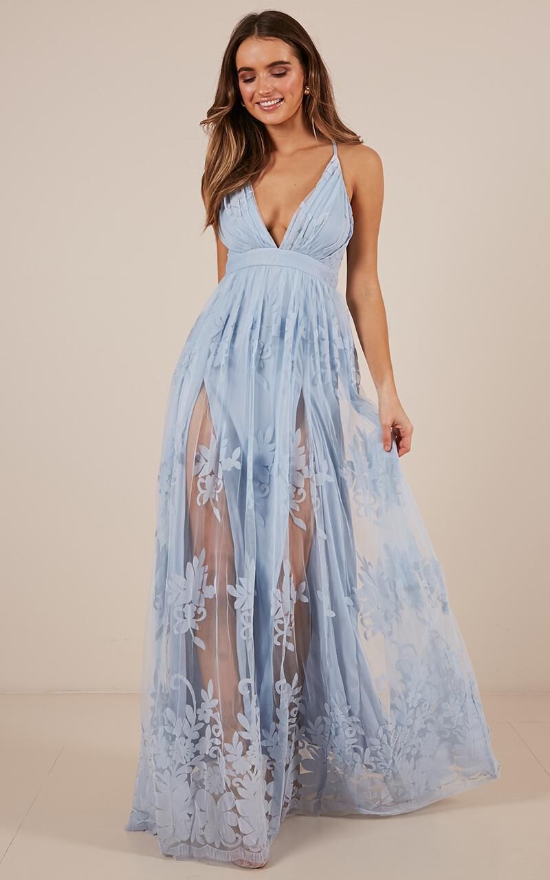 Showpo promenade maxi dress top
