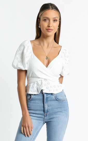 Beth Top in White