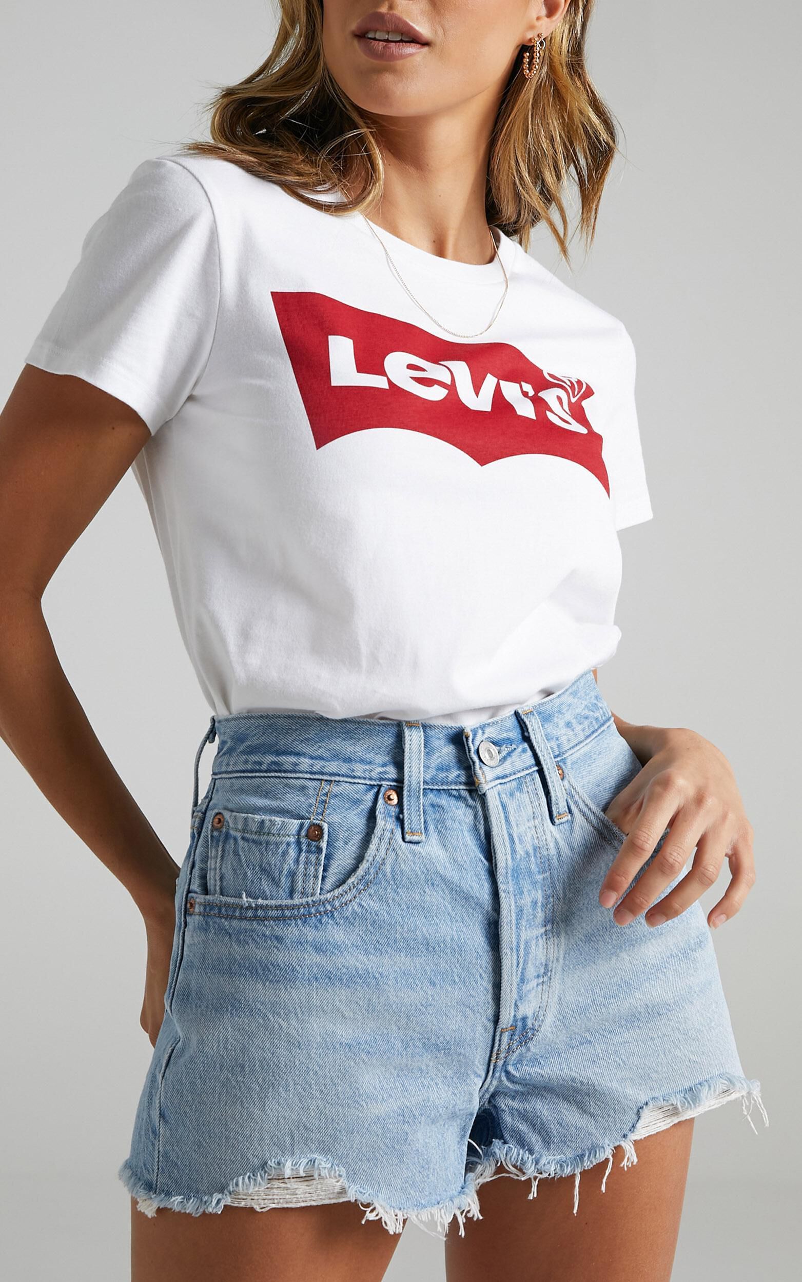 Levi's - 501 Original Denim Shorts in OJAI LUXOR HEAT - 06, BLU1
