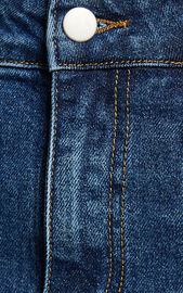 Tilda Jeans - High Waist Flare Denim Jeans in Dark Blue Wash | Showpo